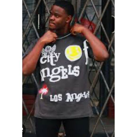 Pacsun Women Gray Cotton Short Sleeve Graphic T-Shirt Size M ( Unisex) - Picture 1 of 7